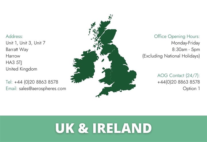 Aerospheres Contact Details and Office Opening Hours