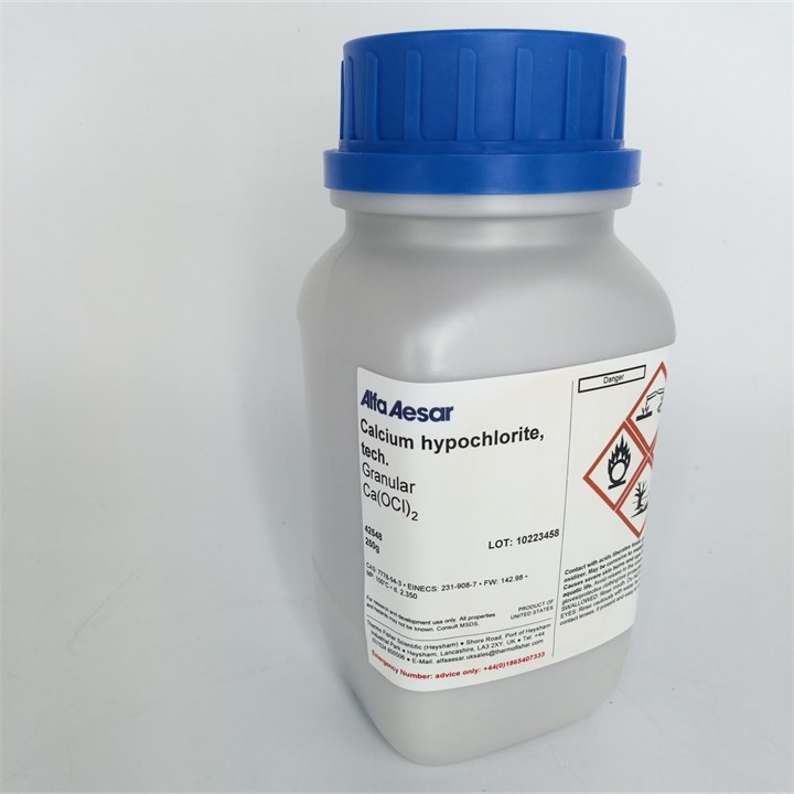 CALCIUM-HYPOCHLORITE-DRY (250-Gram-Btl)