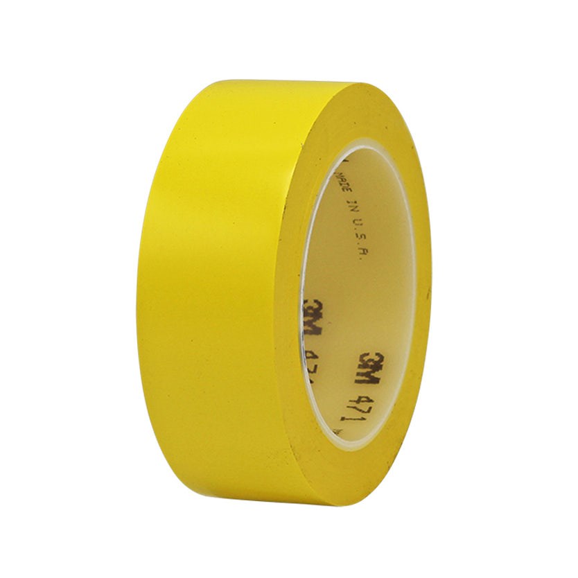3 Pack of 3M Yellow Masking Tape, 3/4, 1.5, 2